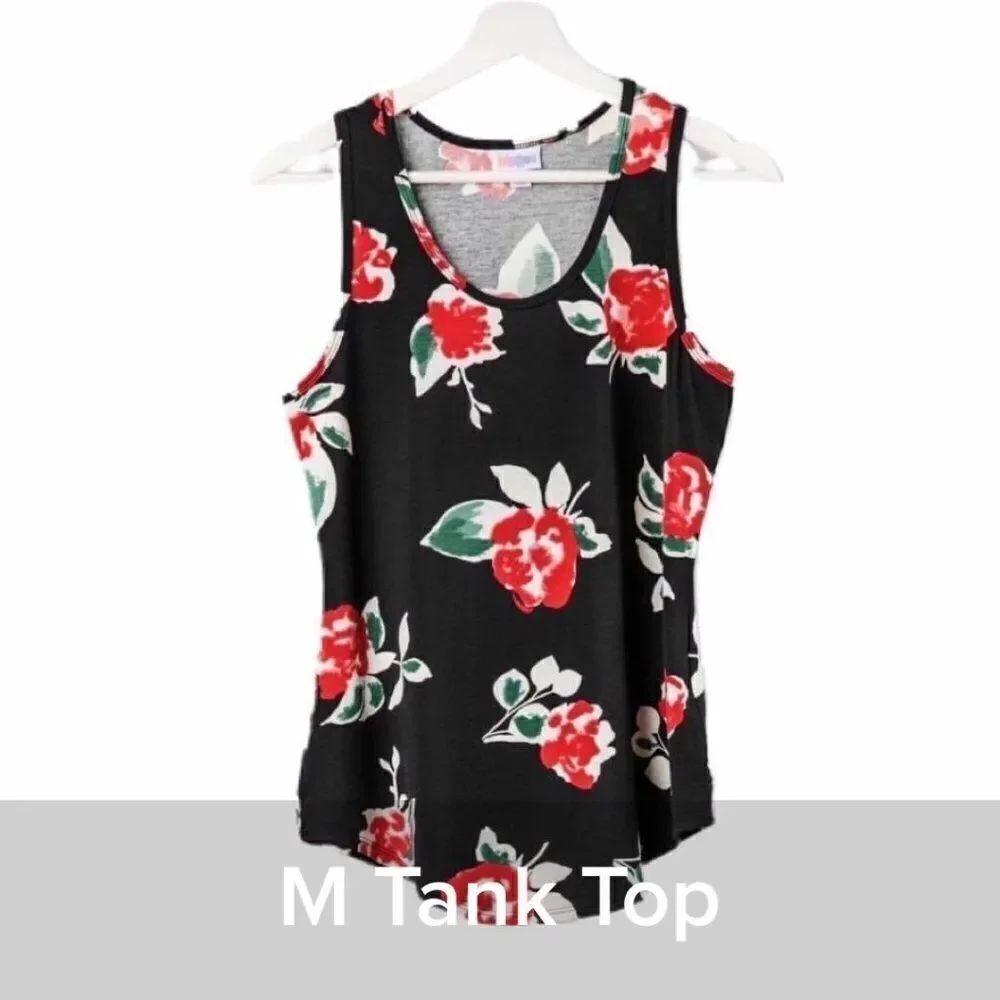 Lularoe Tank Top Floral Print - Size Medium